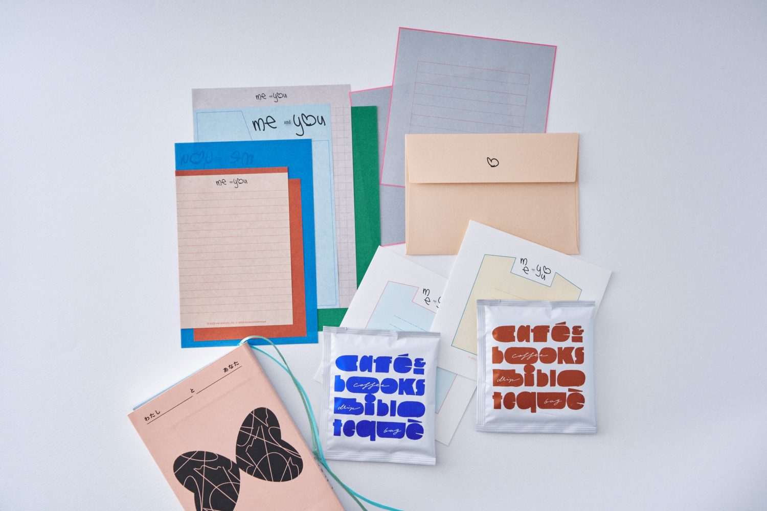 「カフェ&ブックス ビブリオテーク」とコラボ。“想いを届ける” レターセットと封筒付きドリップコーヒーを販売開始